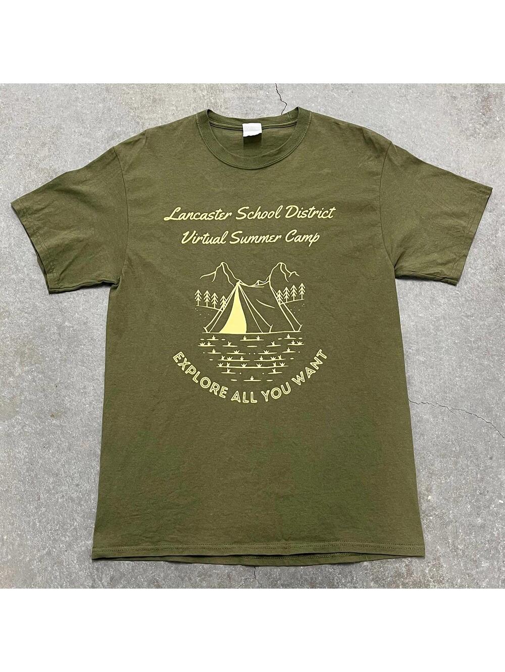 Port & Company Lancaster Camp Logo T Shirt